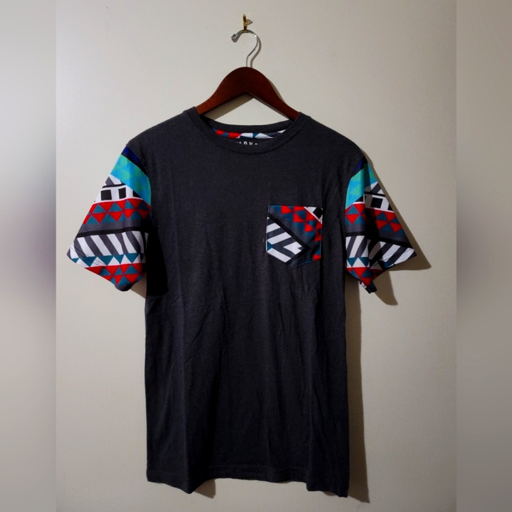 Abstract Short Sleeve Tee